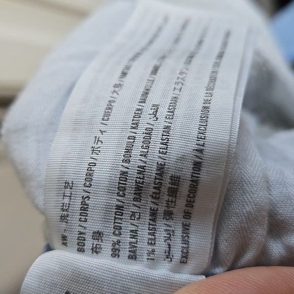 Abercrombie & Fitch Blue Distressed Women Jeans - Picture 10 of 10